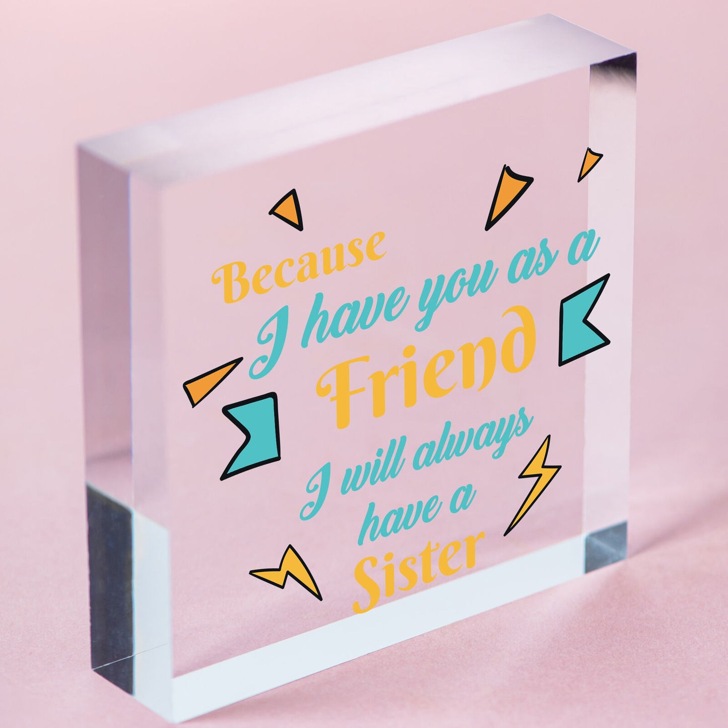 Beautiful Friendship Sign Gift Best Friend Shabby Chic Plaque - You Are Stronger