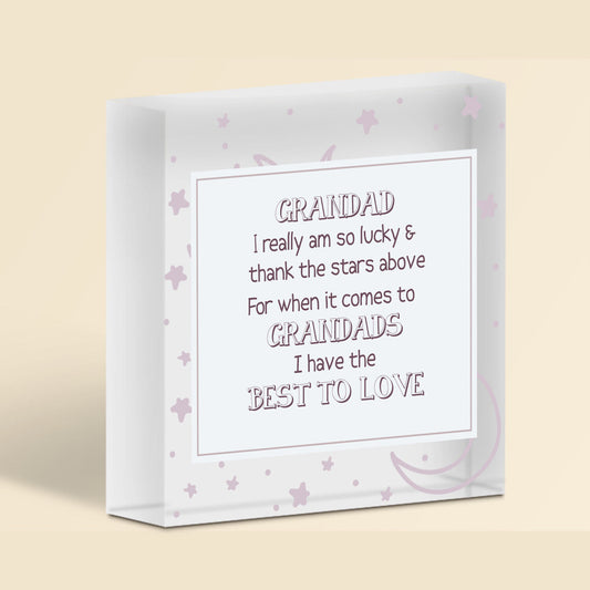 Funny Nan And Grandad Gift Plaque Novelty Grandparents Gift From Grandchildren