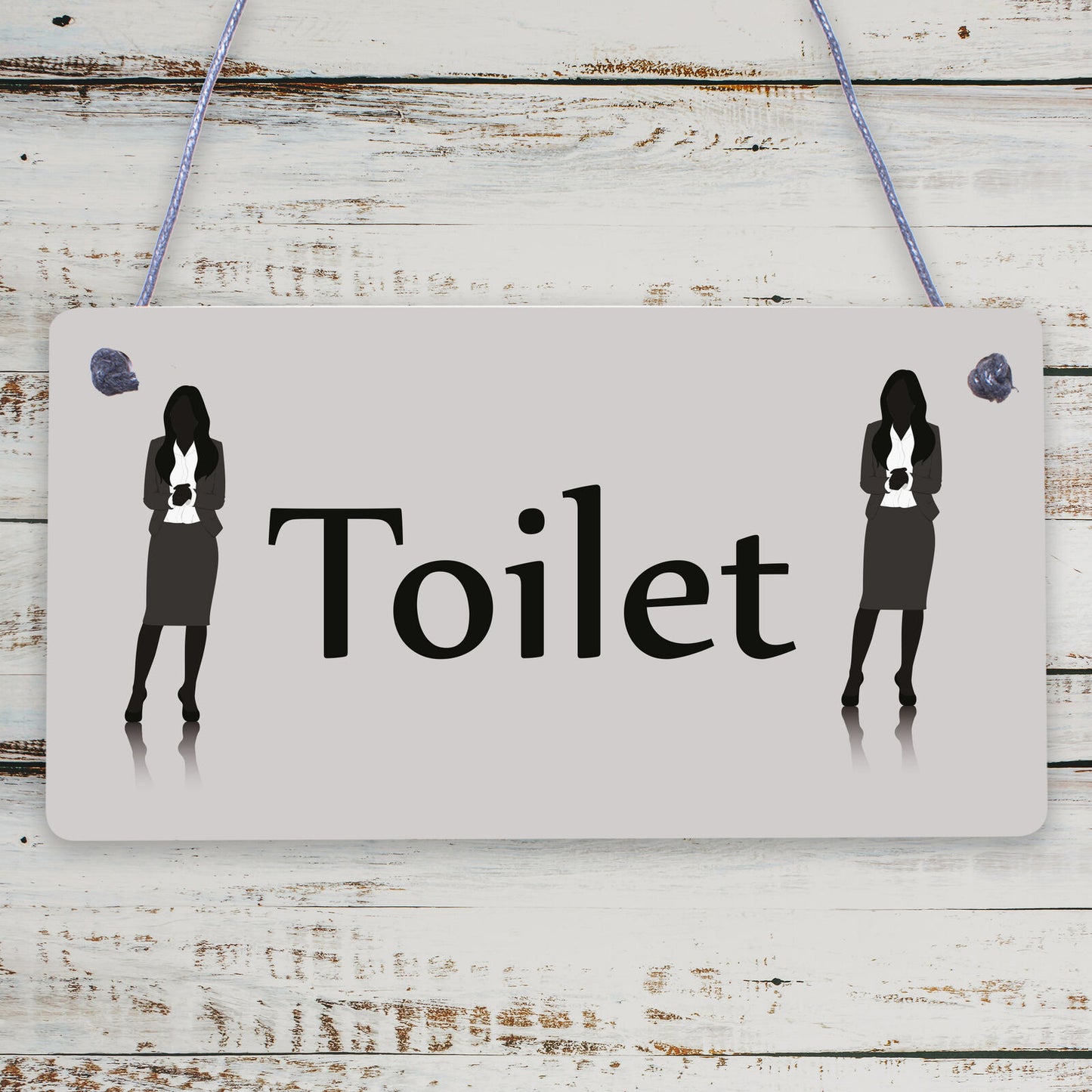 Bathroom Rules Funny Toilet Door Wall Sign Plaque Gentlemen Ladies Loo Novelty