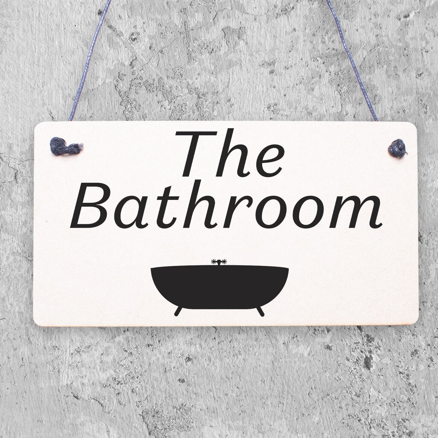 Rectangle Sign for Guests Flatmates Funny Bathroom Sign Direction Have a Poop