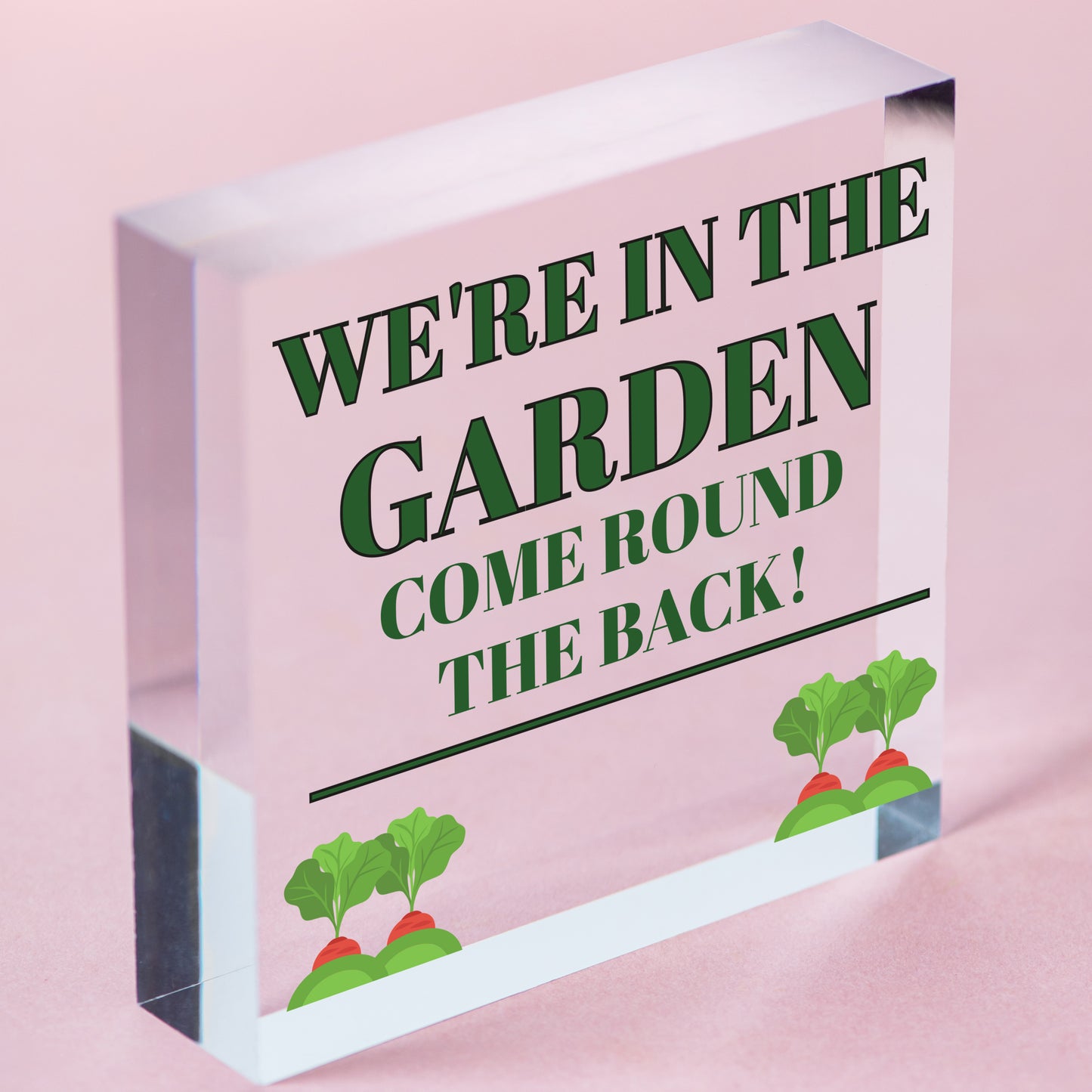 Garden Signs And Plaques Hanging In The Garden Gate Fence Door Wall Signs