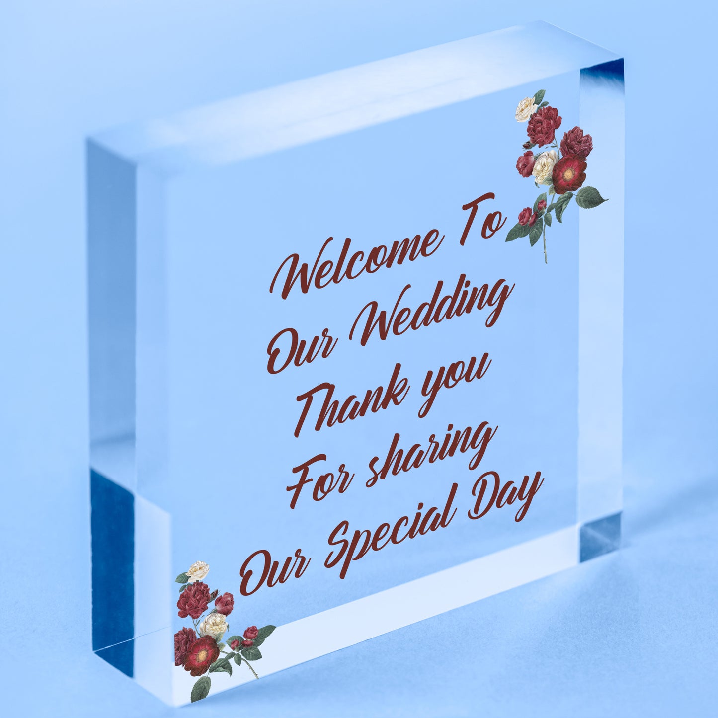 Sweet Table Wedding Table Decoration Standing Plaque Wedding Party Decoration