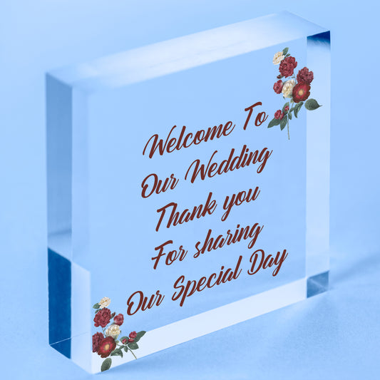 Sweet Table Wedding Table Decoration Standing Plaque Wedding Party Decoration