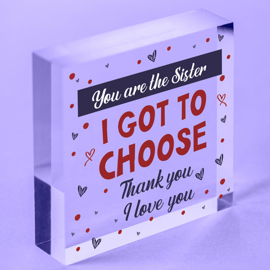 Best FRIEND Sister Gifts Wooden Heart Christmas Friendship Gift Birthday Plaque Free-Standing Block