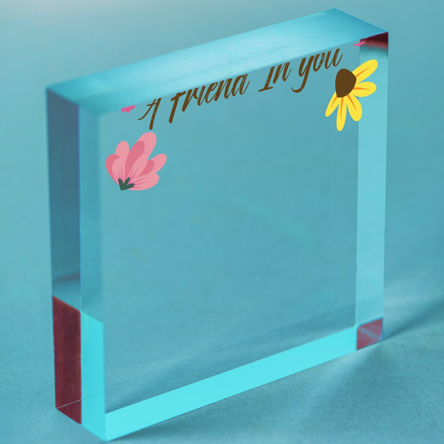 Colleague Thank You Gifts Wooden Heart Friendship Gift Sign Work Leaving Gifts Free-Standing Block