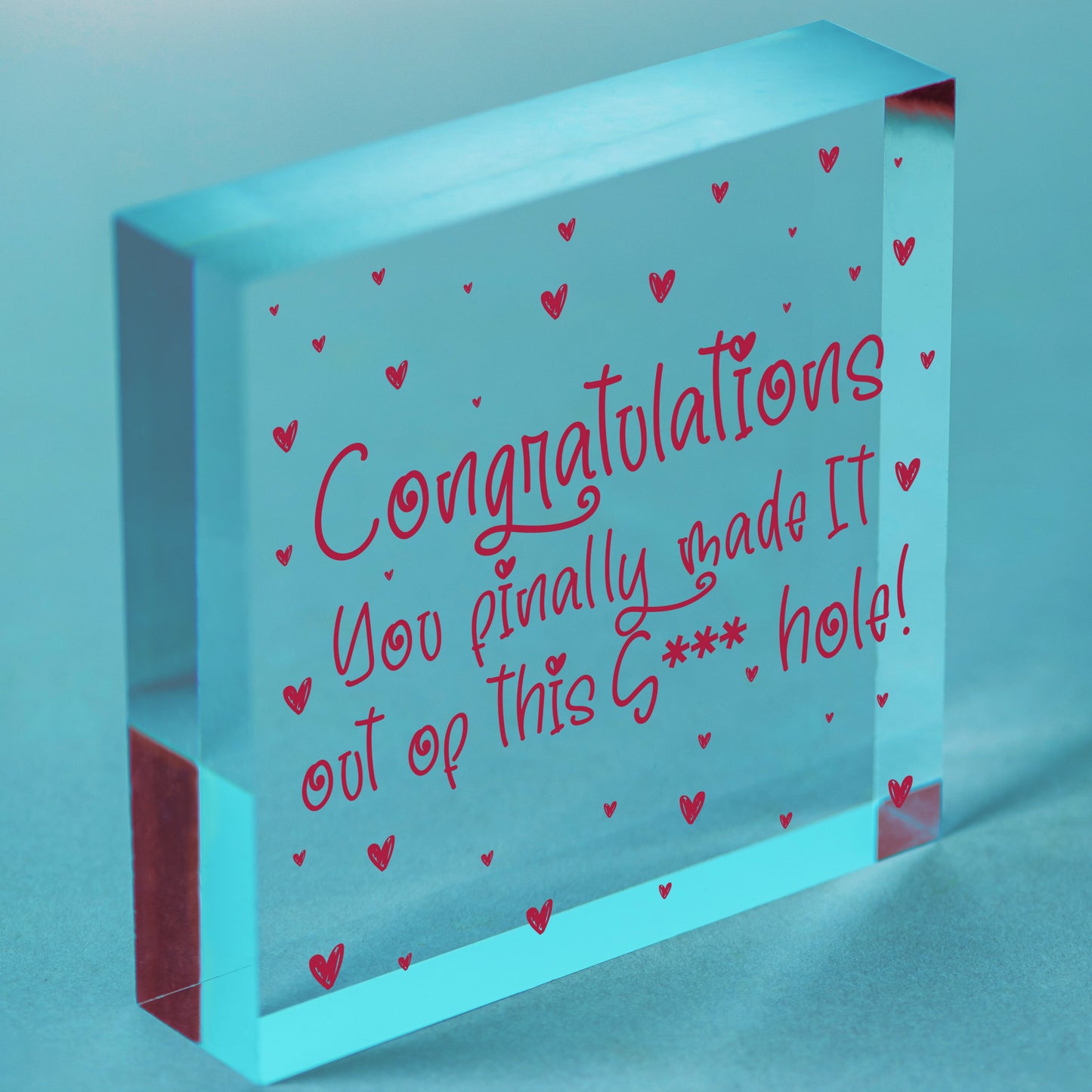 Funny Colleague Gifts For Colleague Wooden Heart Leaving Gift Goodbye Gift Sign Free-Standing Block