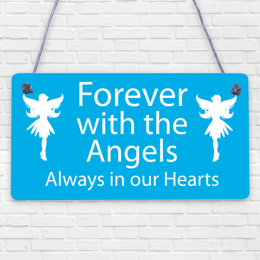 Always In Our Hearts Memorial Garden Plaque Shed Mum Nan Dad Memorial Gift