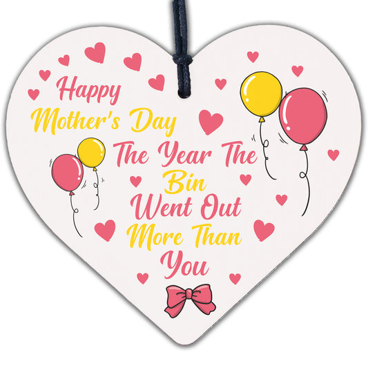 Funny Mothers Day Gift For Mum Mummy Lockdown Novelty Mother's Day Gift Sign