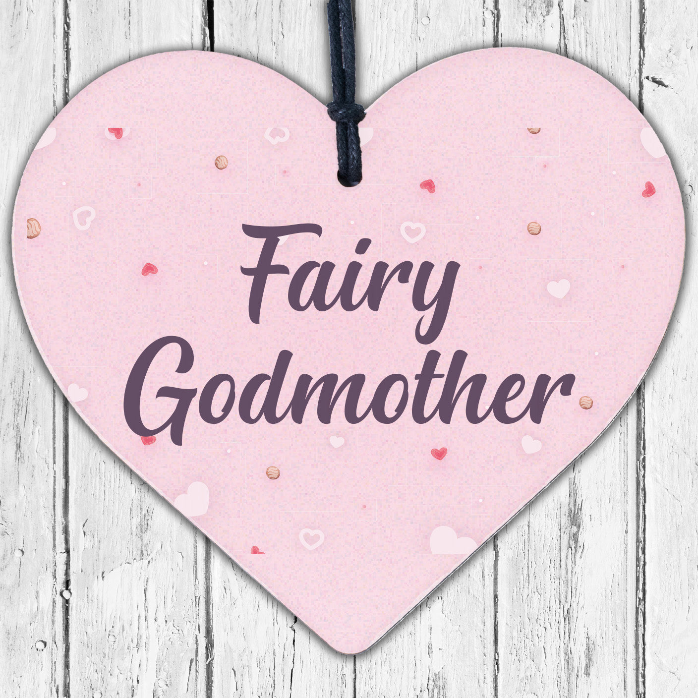 Fairy Godmother Wooden Plaque Gift Godmother Asking Gift Keepsake Plaque