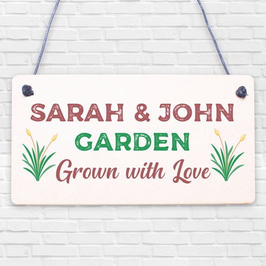 Garden Sign Hanging Door Wall Summerhouse Shed Decking Sign Home Decor Gift