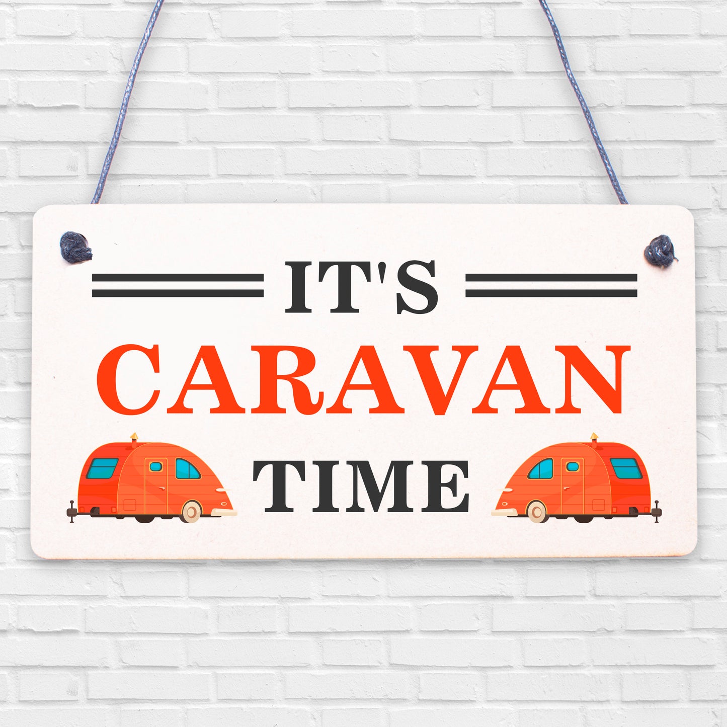 Funny Caravan Sign Engraved Novelty Campervan Sign Caravan Lover Gift