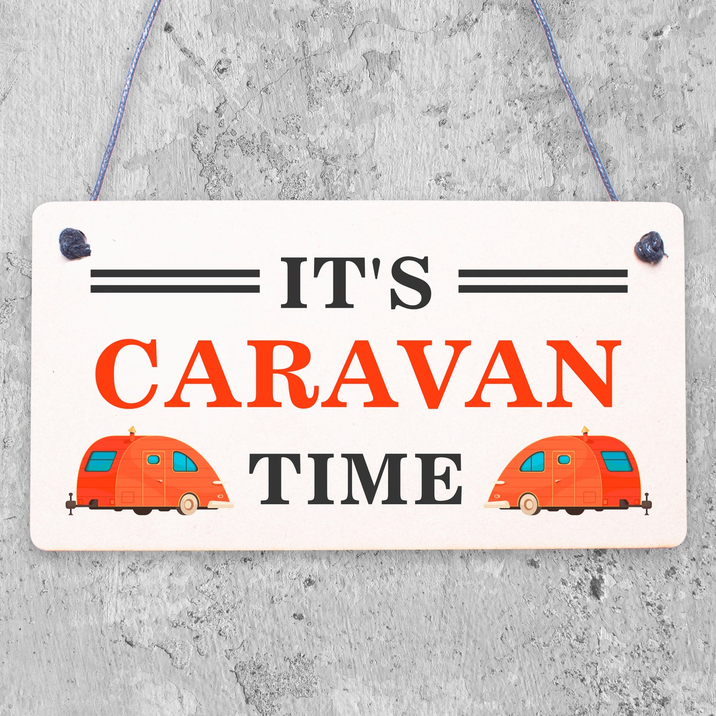 Funny Caravan Sign Engraved Novelty Campervan Sign Caravan Lover Gift