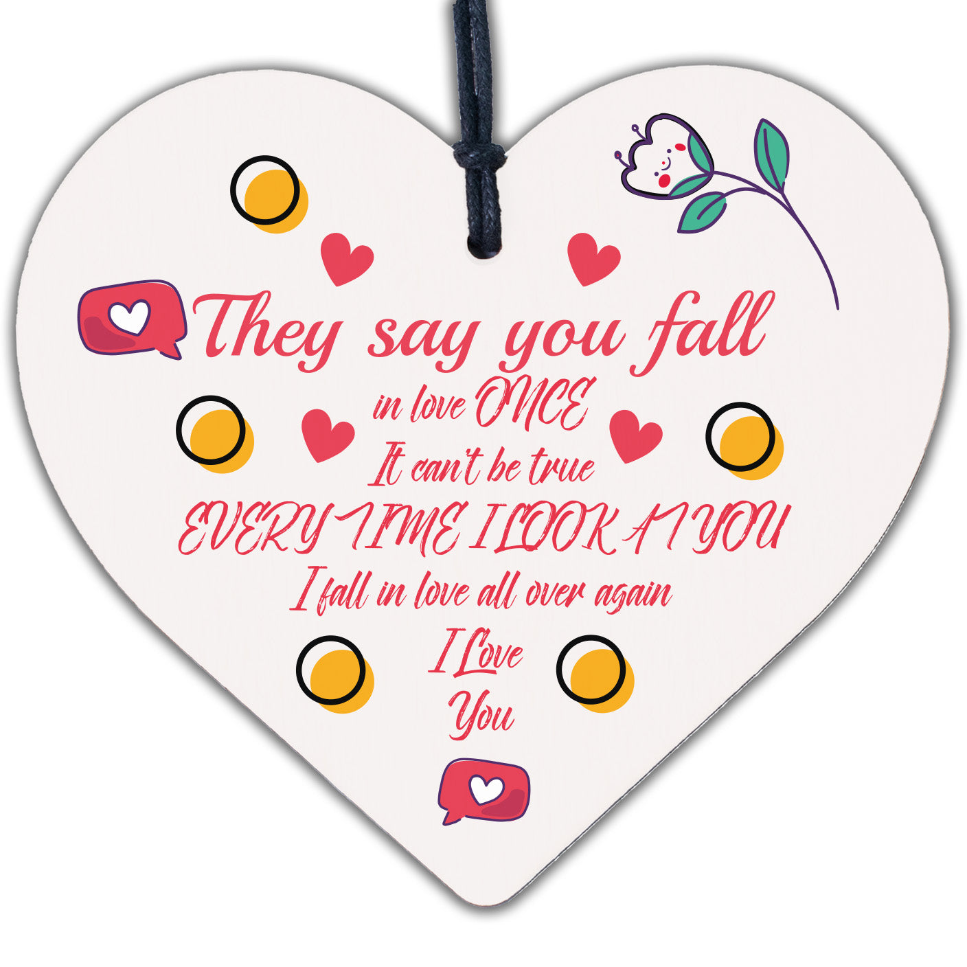 Valentines Gift For Him Her Valentines Decorations Anniversary Card Husband Wife