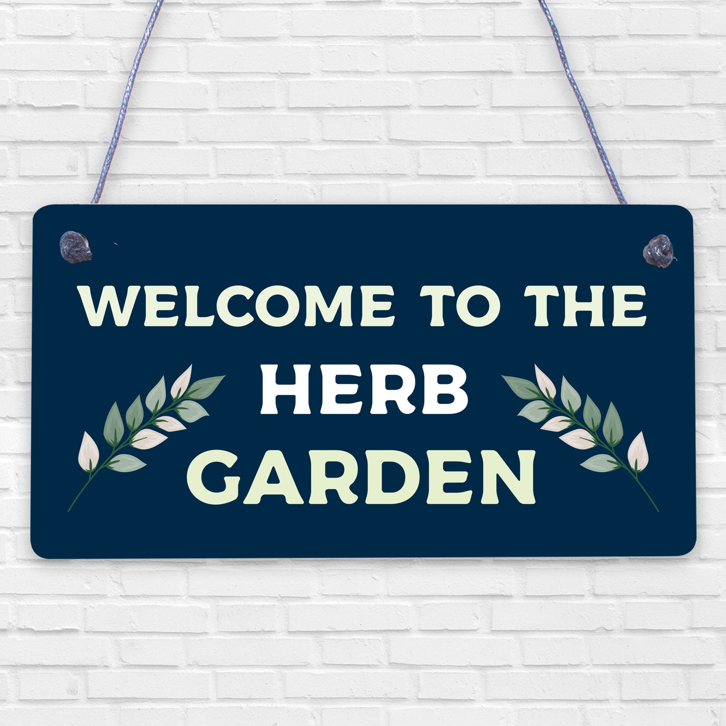 Garden Signs HERB GARDEN Sign Allotment Home Hanging Sign Garden Lover Gifts