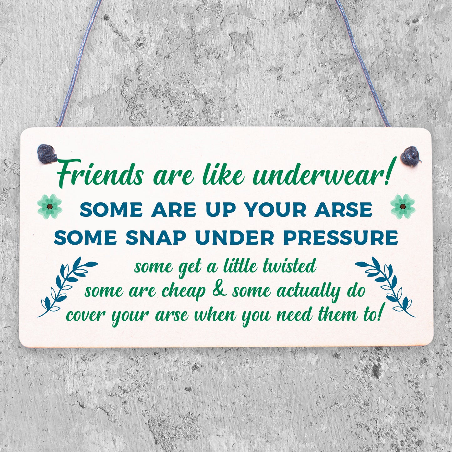 Best Friend Funny Gifts Shabby Chic Plaque Birthday Christmas Gifts For Her