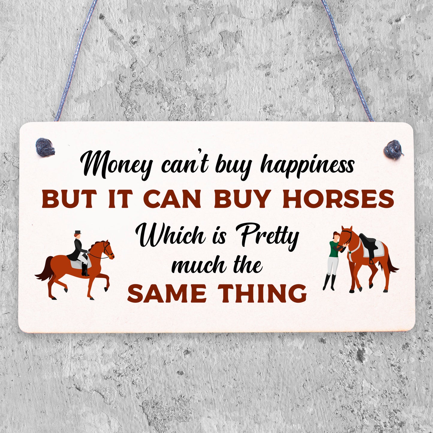 Novelty Horse Accessories Gifts For Girls Women Stable Door Animal Funny Sign