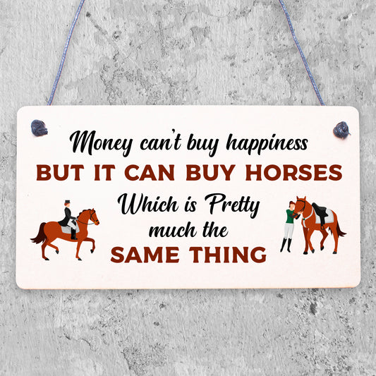 Novelty Horse Accessories Gifts For Girls Women Stable Door Animal Funny Sign