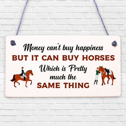 Novelty Horse Accessories Gifts For Girls Women Stable Door Animal Funny Sign