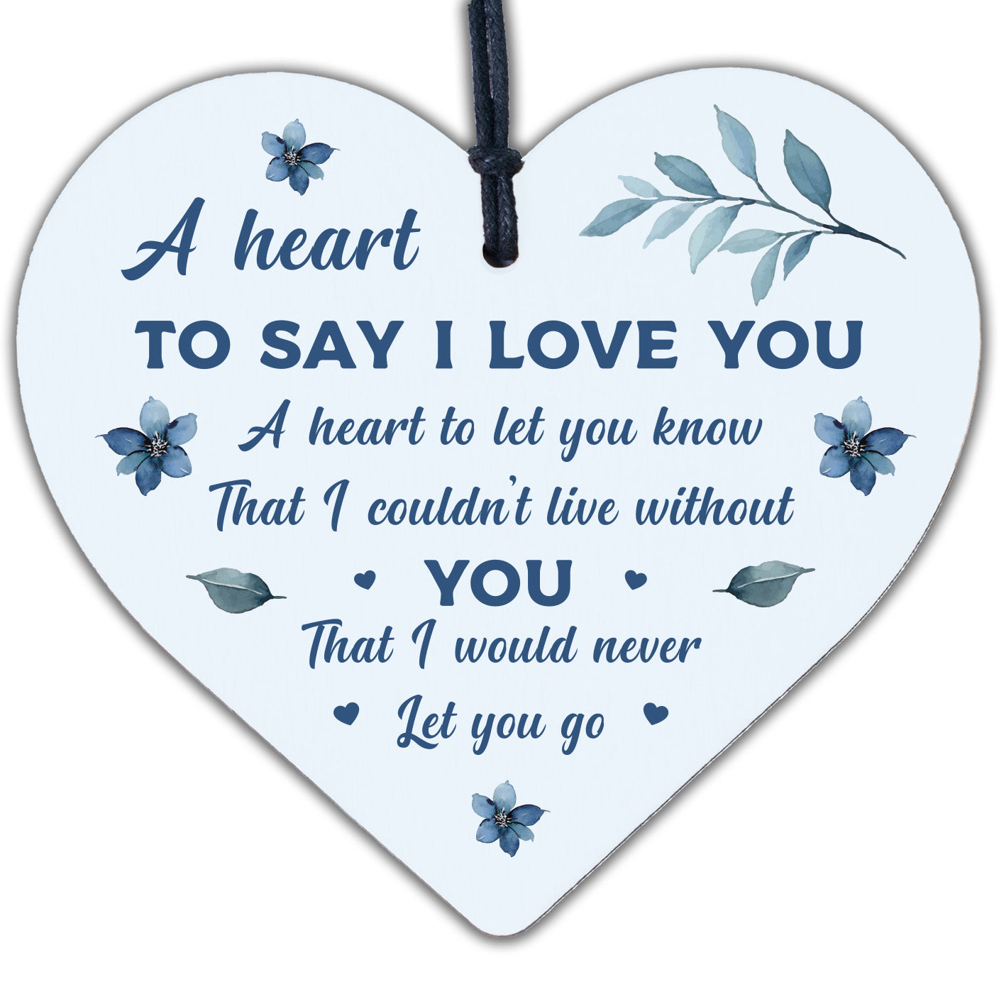 Anniversary Valentines Novelty Gift For Boyfriend Girlfriend Husband Wife Heart