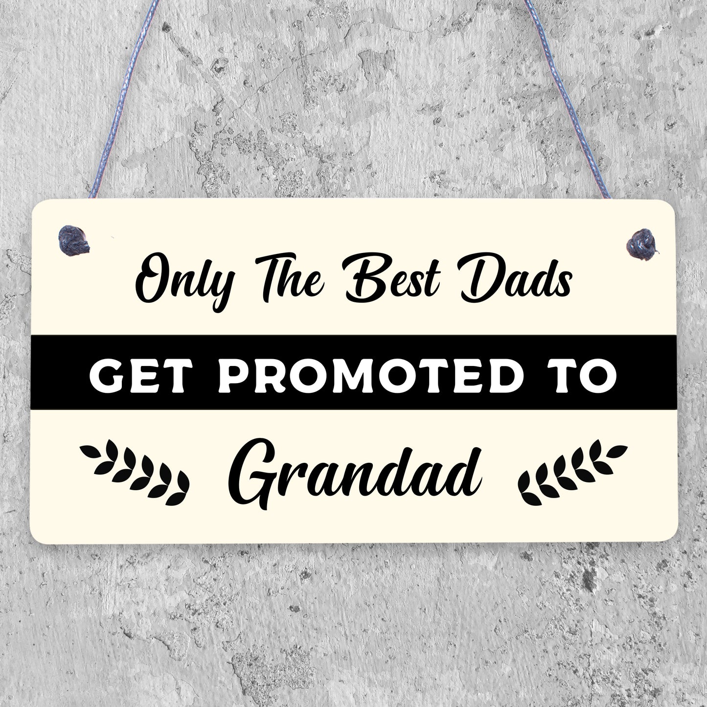 Grandad To Be Gifts Novelty Engraved Plaque Gift For Dad Fathers Day Gifts