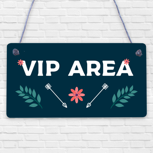 Vip Area Man Cave Home Bar Sign BBQ Beer Garden Party Dad Shed Fathers Day