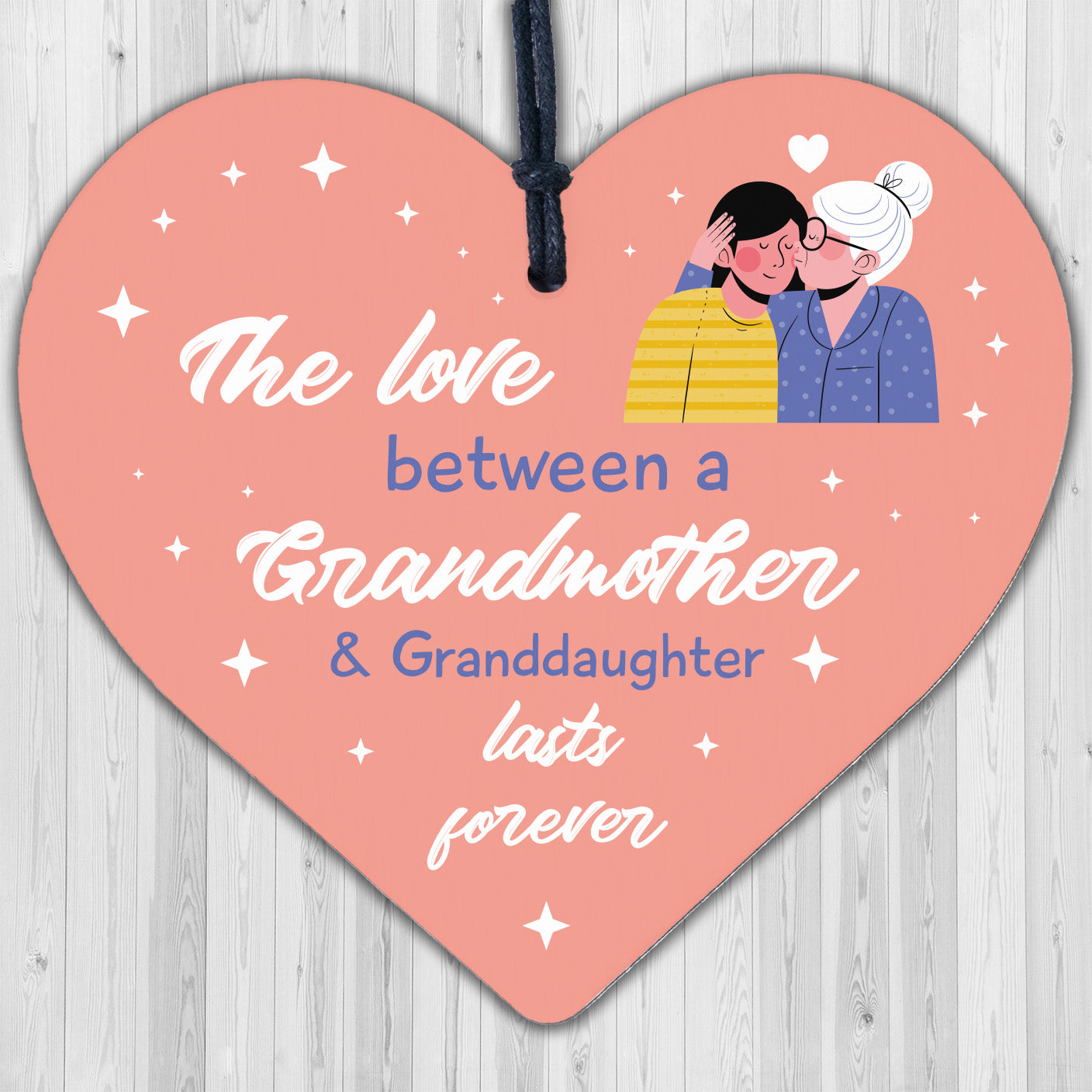 Grandmother And Granddaughter Gifts Nan Grandma Birthday Christmas Gifts Heart