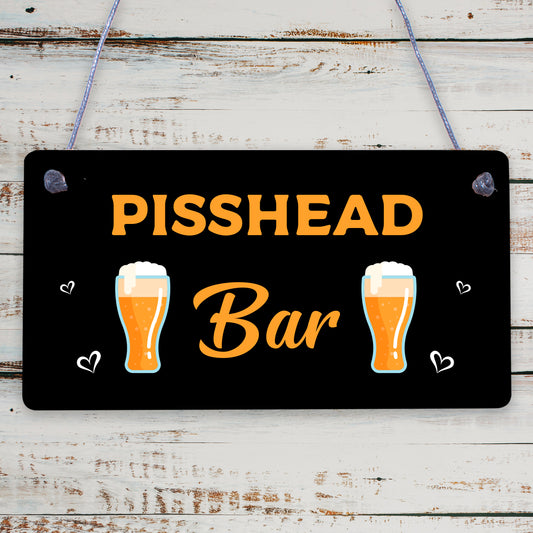 Funny BAR Sign Gin Beer Vodka Plaque Garden Shed Hot Tub Pub Sign Friend GIFT