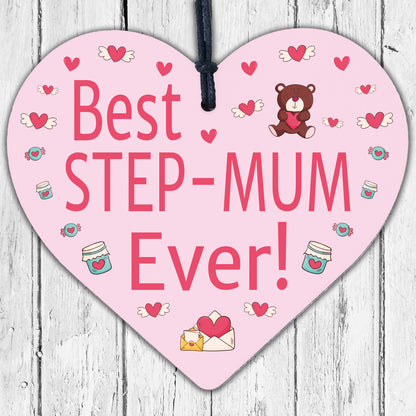 Best Step Mum Gifts Mirror Heart Gift For Mum Novelty Birthday Mothers Day Gifts