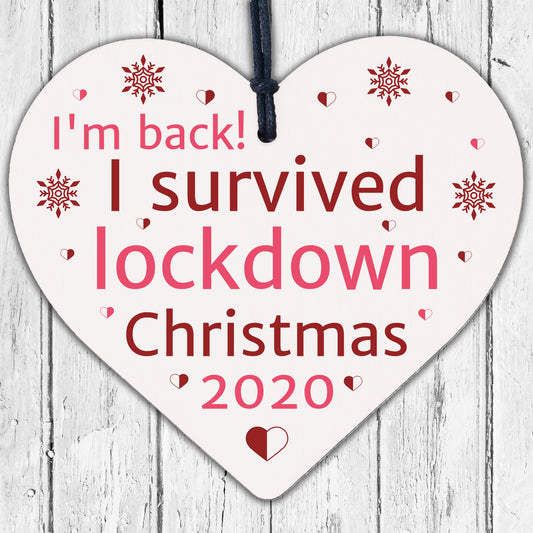 Funny Lockdown Christmas Decoration Christmas Gift For Daughter Son Elf Sign