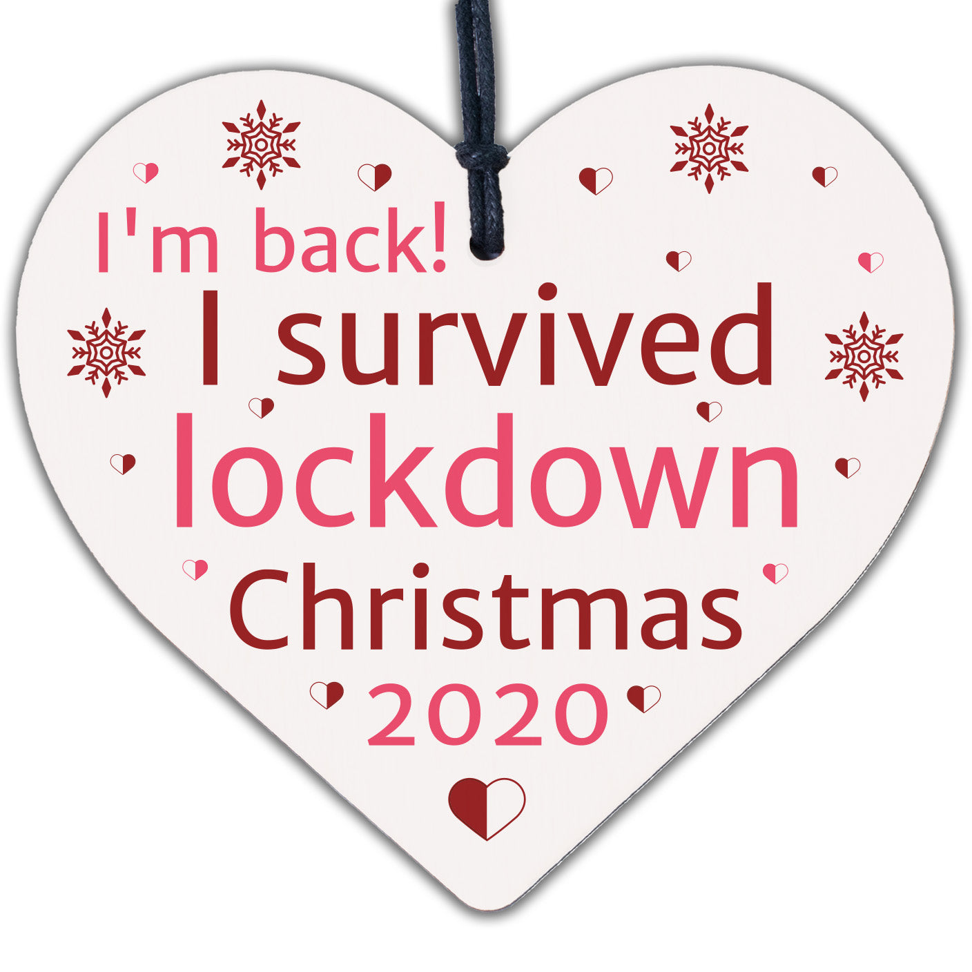 Funny Lockdown Christmas Decoration Christmas Gift For Daughter Son Elf Sign