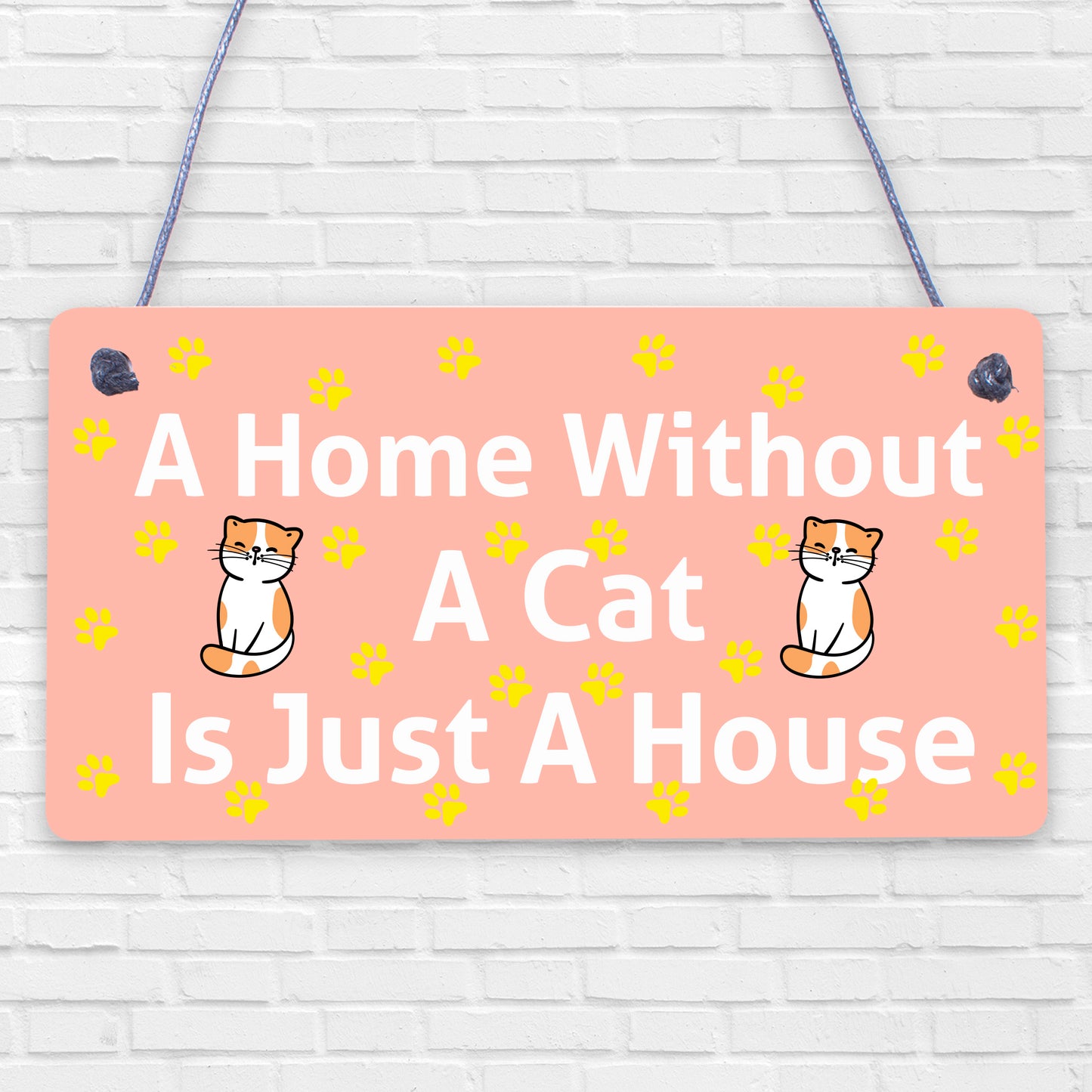 Cat Signs For Home Funny Cat Gift For Cat Lovers Novelty Home Decor Animal Gifts