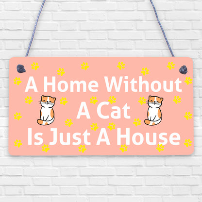 Cat Signs For Home Funny Cat Gift For Cat Lovers Novelty Home Decor Animal Gifts