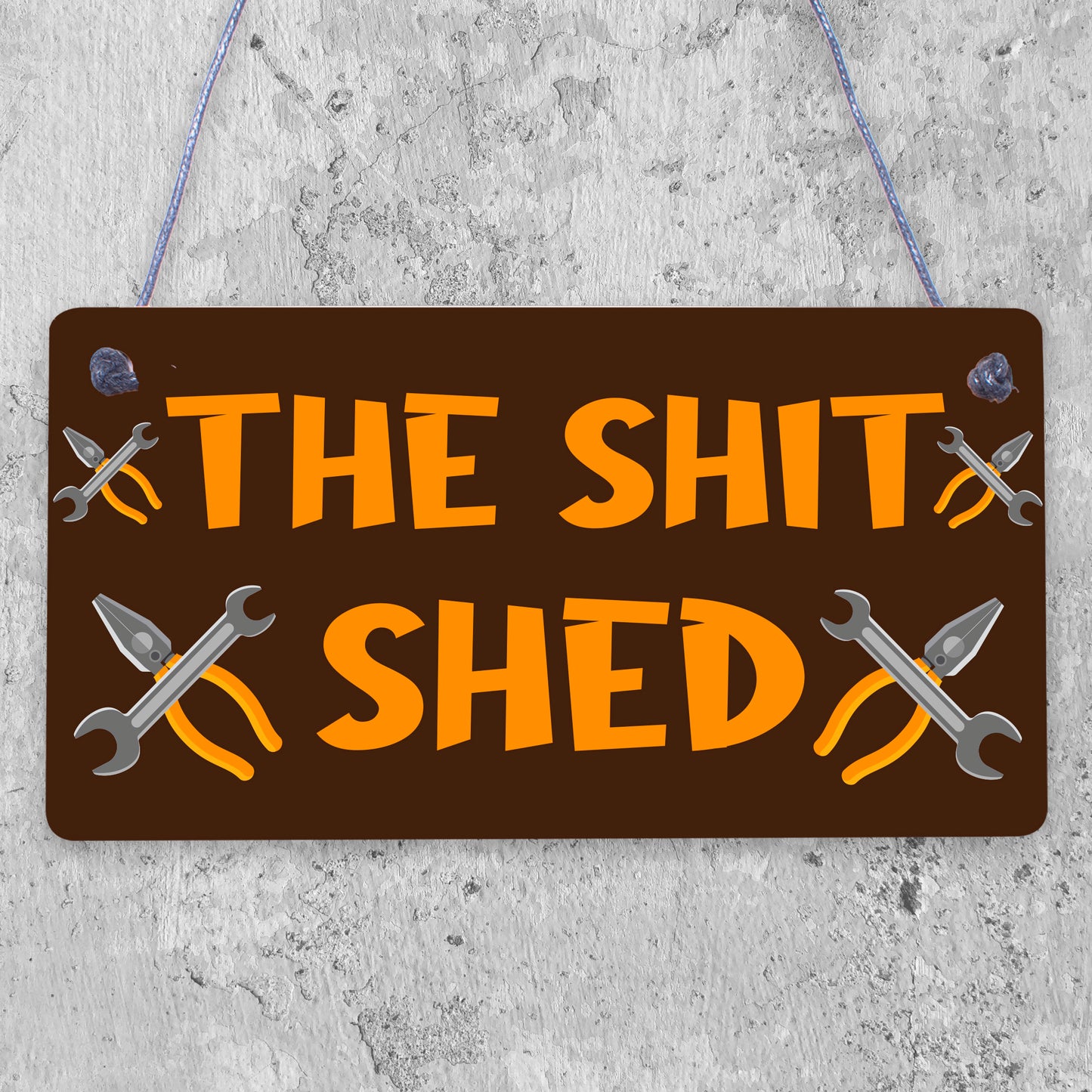 Funny Rude Garden Shed Sign Hanging Door Plaque Shed Sign Family Gift For Men