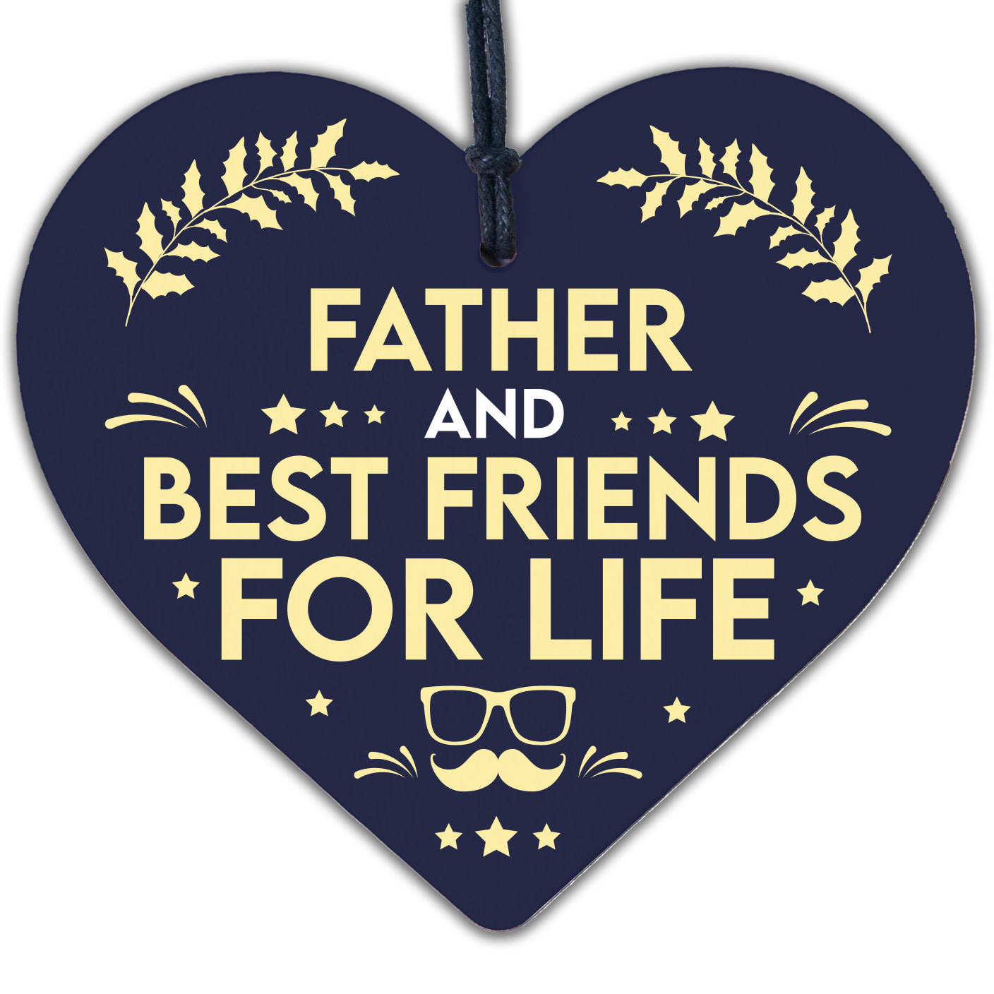 Dad Gifts From Son Wood Keyring Fathers Day Gift Birthday Gift Father And Son