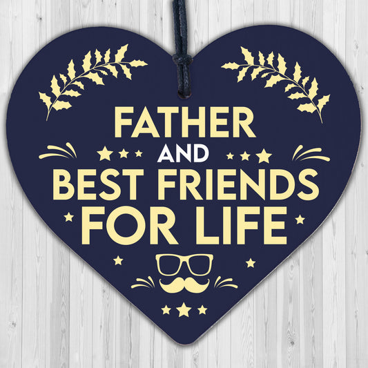 Dad Gifts From Son Wood Keyring Fathers Day Gift Birthday Gift Father And Son