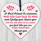 Thank You Gift For Best FRIEND Heart Christmas Friendship Gift Birthday Plaque