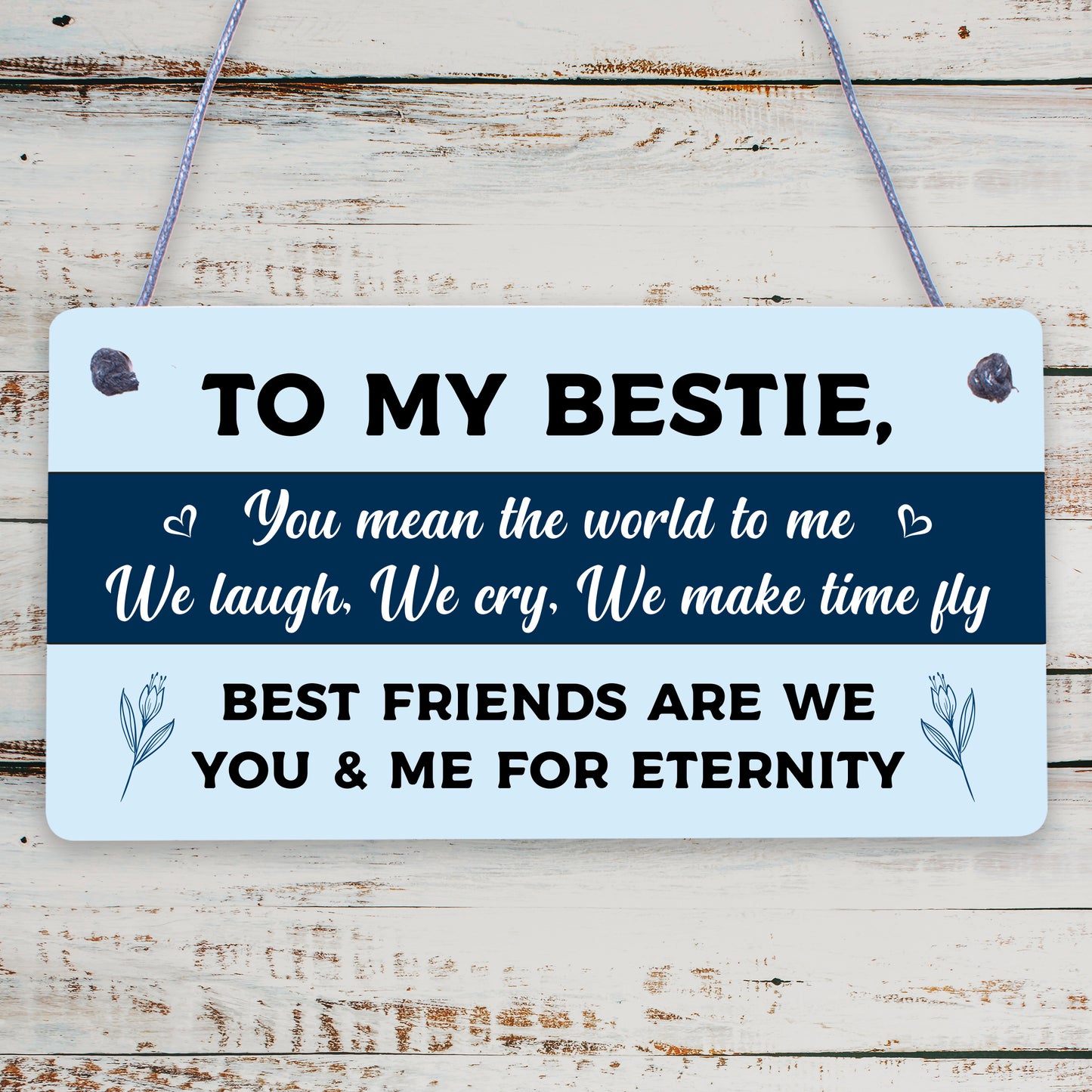 Keepsake Gift For Best Friend Friendship Birthday Gift Plaque Thank You Gifts