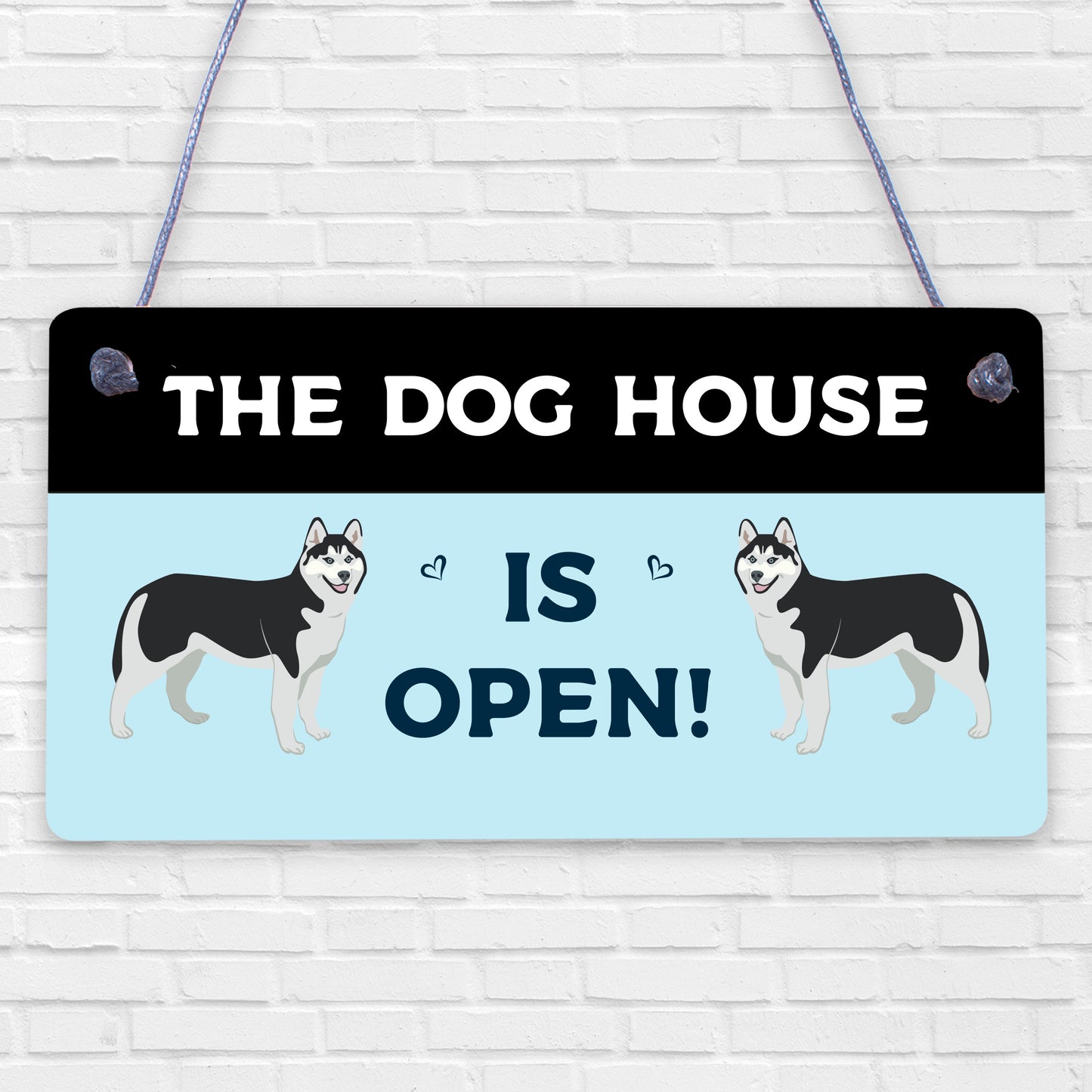 Funny Home Bar Sign DOG HOUSE Man Cave Garage Door Sign Alcohol Gift