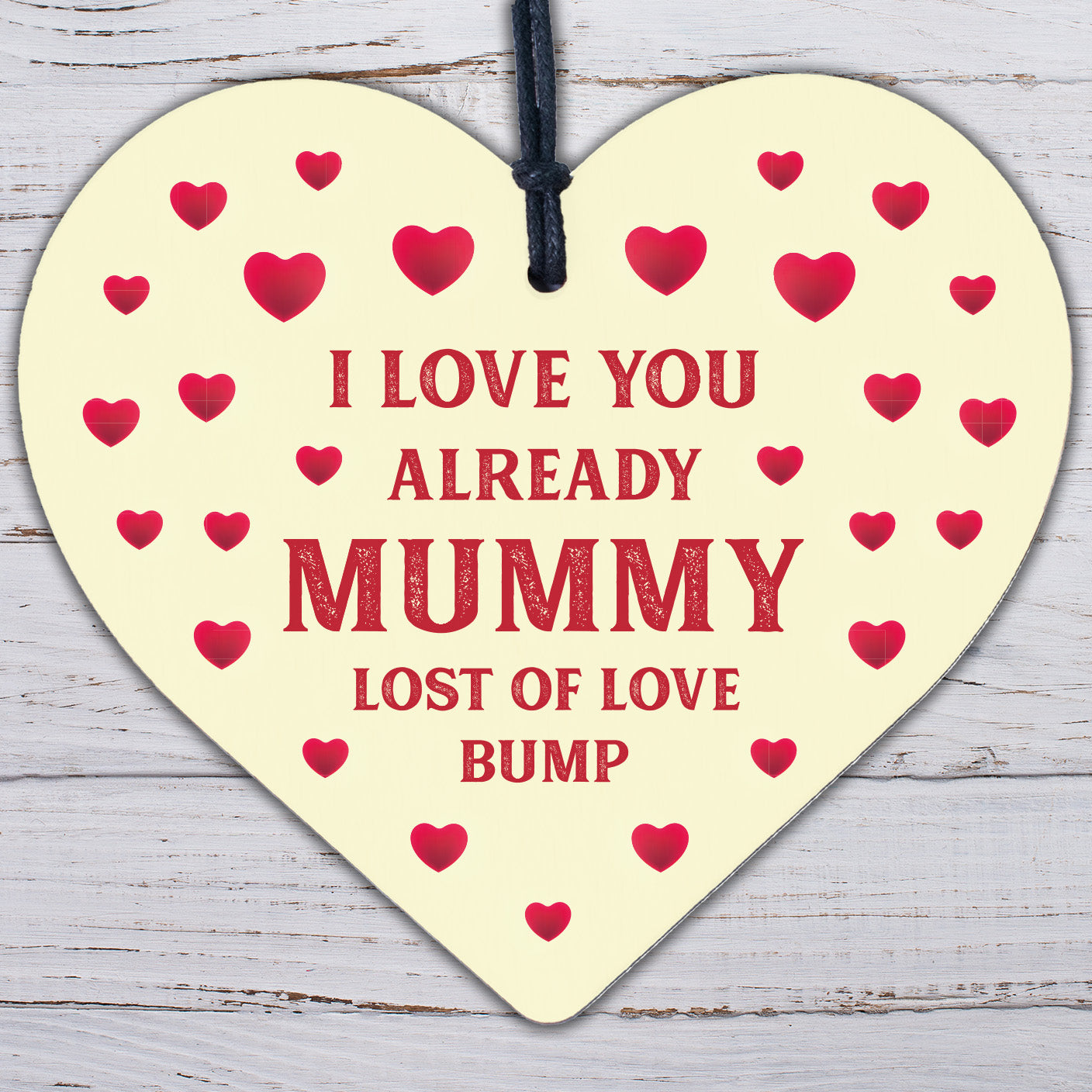 I Love You Already Mummy From Bump Gifts Engraved Heart New Mummy Baby Gift