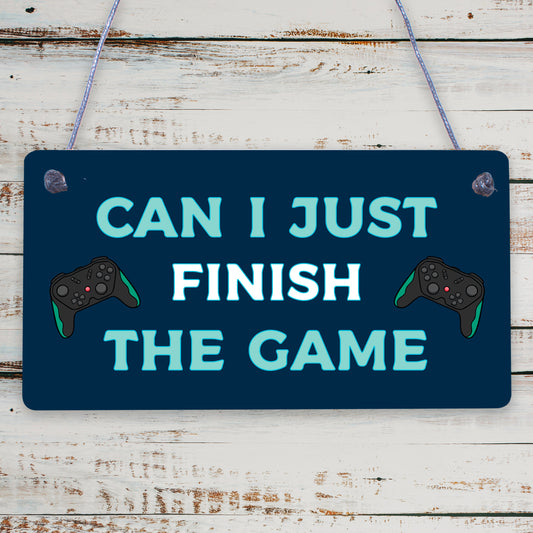 Games Room Sign Gaming Gift For Boys Bedroom Novelty Sign Gift For Brother Son