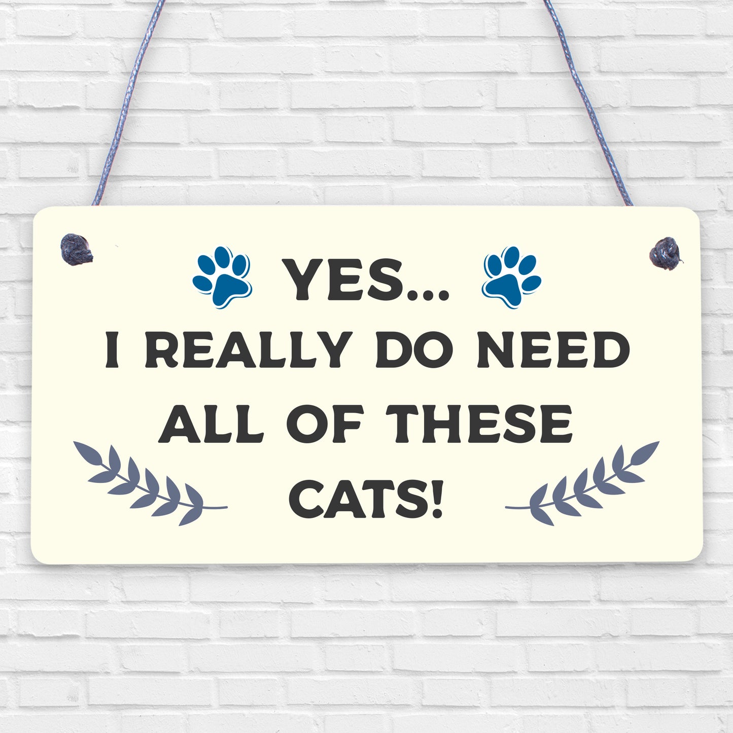 Cat Signs For Home Funny Cat Gift Home Wall Plaque Pet Animal Cat Lover Gifts