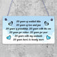 20th Wedding Anniversary Card Gift For Husband Wife Twenty Year Anniversary Gift