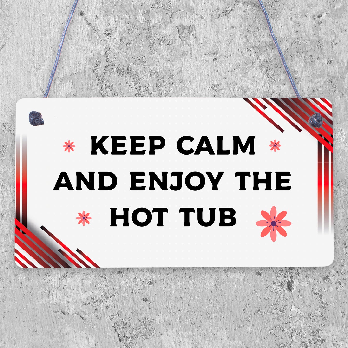 Funny Hot Tub Sign Hanging Garden Shed Summerhouse Decking Shed Sign Family Gift