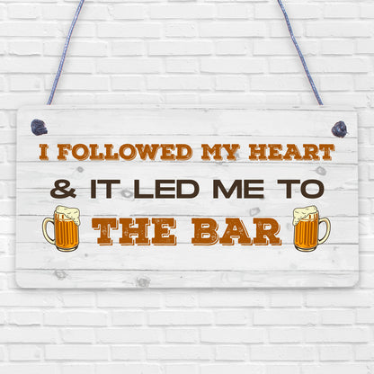 Bar Sign For Outdoor Funny Home Bar Sign Hanging Door Plaque Gift For Men