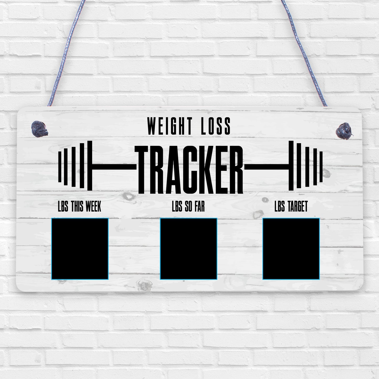 Chalkboard Weight Loss Countdown Tracker Sign Weight Watchers Slimming World