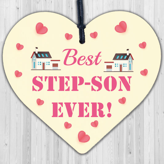 Best Step Son Gifts Mirror Heart Birthday Gift For Step-Son Novelty Gift For Him