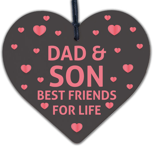 Dad Gifts From Son Best Friend Gift Wood Keyring Fathers Day Gift For Dad