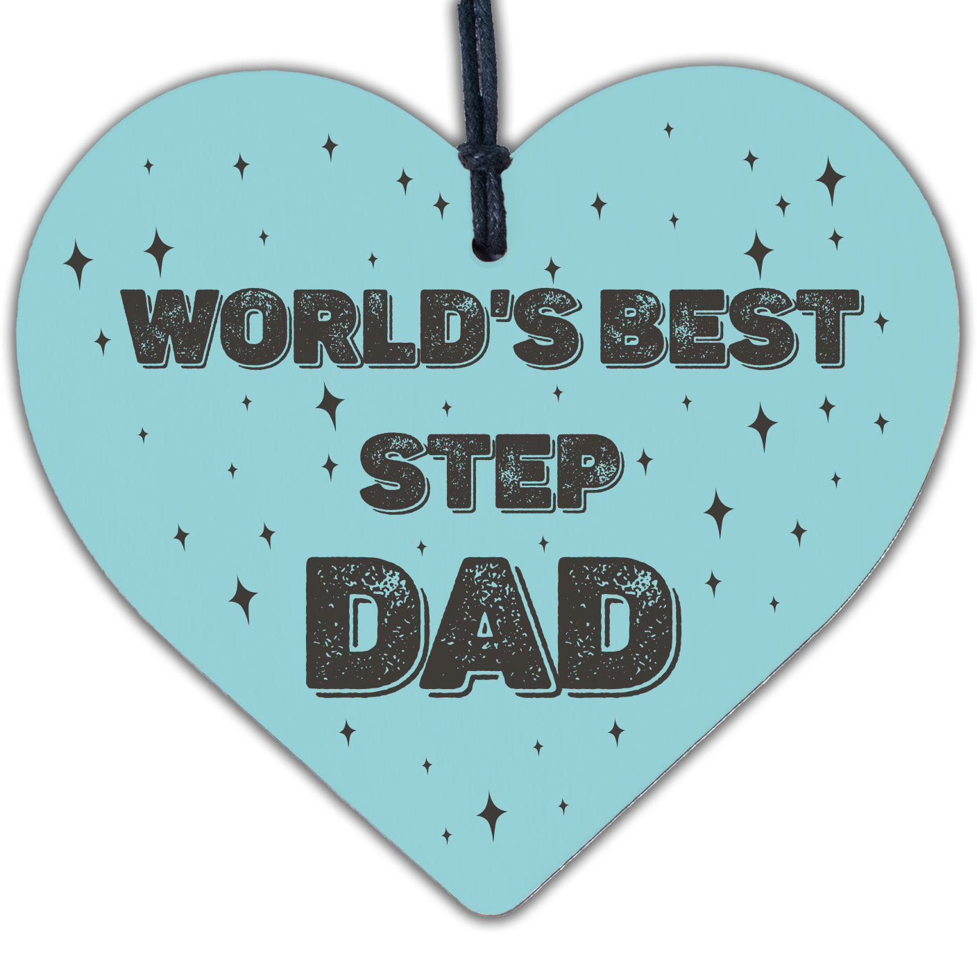 Step Dad Gifts Wooden Keyring Fathers Day Gift For Step Dad Birthday Gift