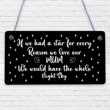 Mum Christmas Gifts Novelty Plaques Gifts For Mum Her Gifts From Daughter Son