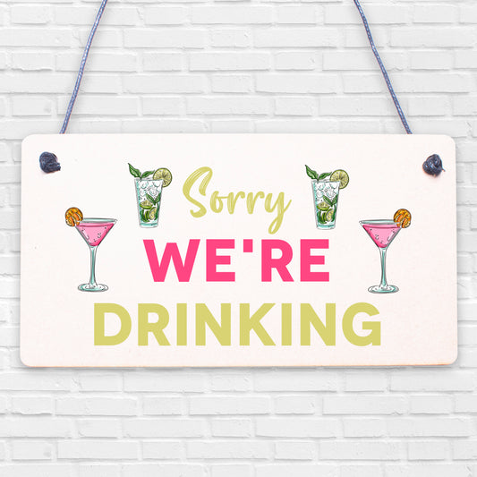 Novelty Bar Sign For Garden Funny Home Bar Sign Man Cave Sign Beer Gin Gifts